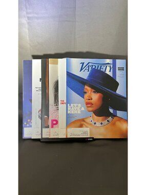 Variety Magazine Lot Of 6 Issues Featuring Iconic Covers